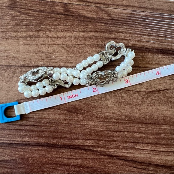 Beaded heart bracelet - Picture 3 of 3